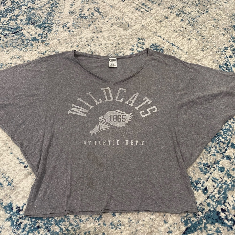 Pink Wild Cats Crop Top
